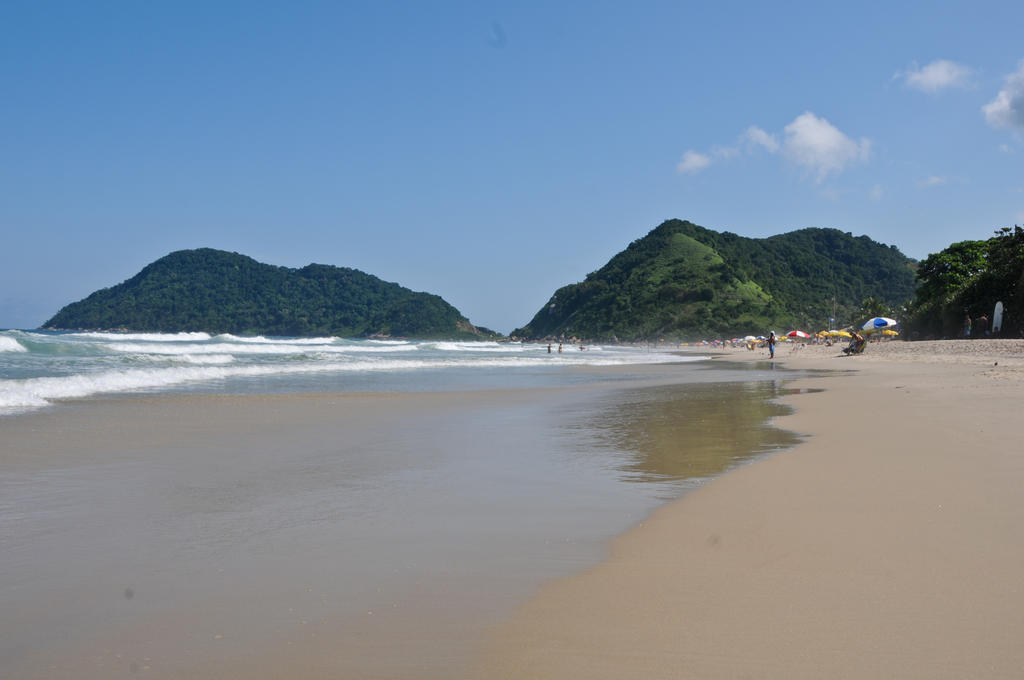 Strand Hotel Guaruja Frente Mar Exterior photo